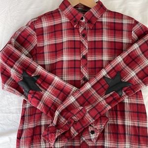 Cute red plaid dress from maison scotch